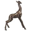 bronze baby giraffe
