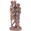 cold cast bronze Maasai figurines