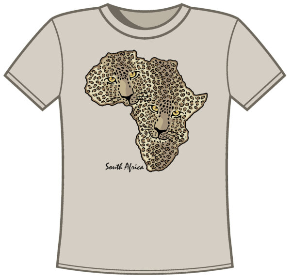 LD1 Ladies T Leop Map Diamond - Image 2