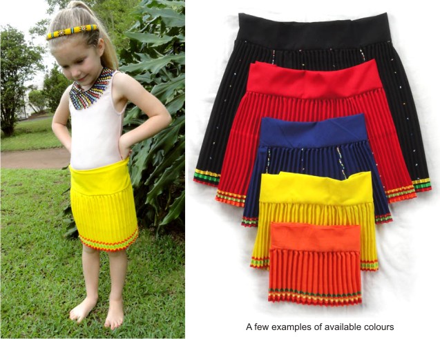 Clothing - Traditional Attire - Skirt - Child - size 5-7 years