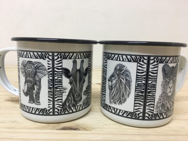 African Animals Sublimated Mugs (MOQ 6)