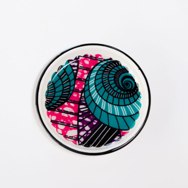 Ankara Biscuit Plate (MOQ 6)