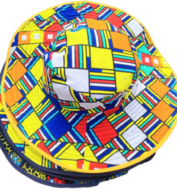 Block Style Beach Hat - Image 4