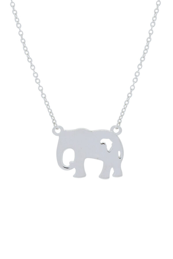925 STERLING SILVER ELEPHANT NECKLACE