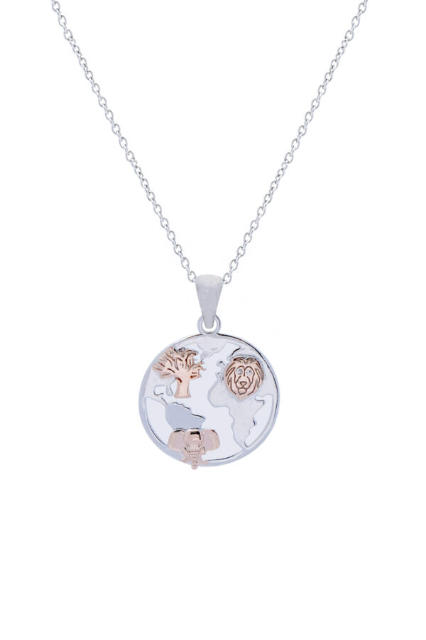 925 STERLING SILVER MY AFRICA NECKLACE